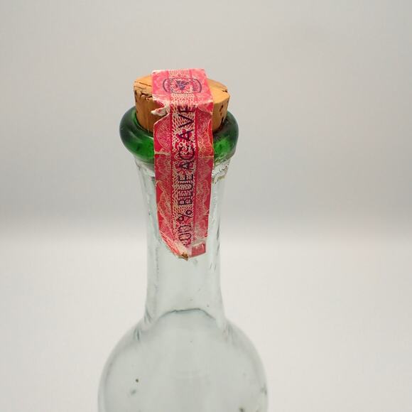 Porfidio Anejo EMPTY Bottle #7583 Green Cactus Hand Blown Art Glass 750ml VG - Picture 14 of 15